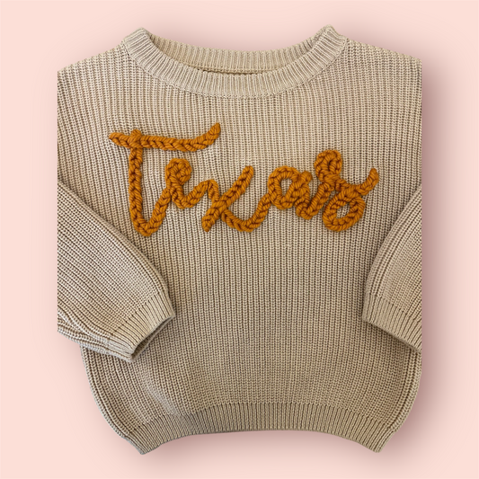 3T "Texas" Sweater